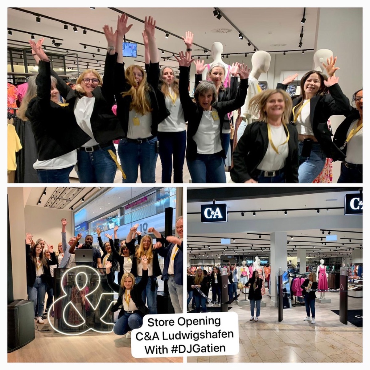Eindrücke vom C&A Store Opening mit DJ Gatien